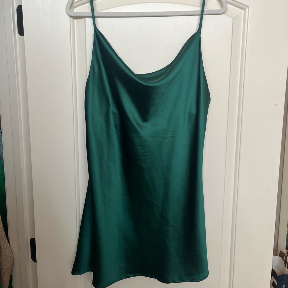 Princess Polly Green Mini Skip Dress